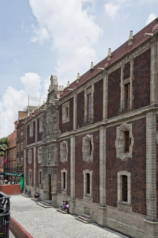 Casa San Ildefonso Hostel Kota Meksiko Bagian luar foto